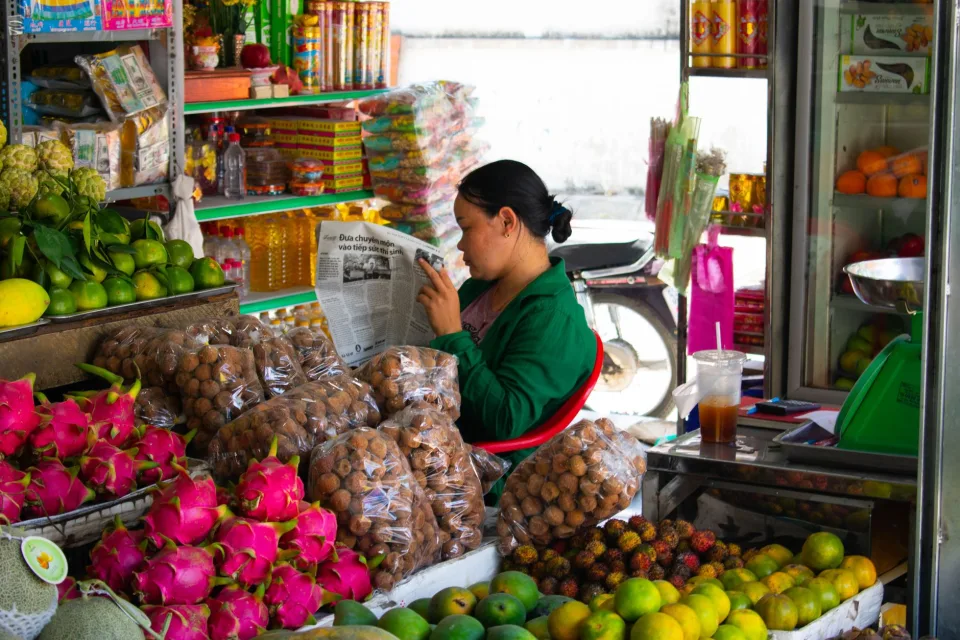 Quầy thịt cá ngăn mát